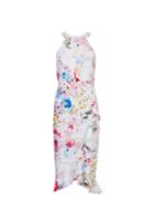 *showcase Multi Colour 'romy' Floral Print Bodycon Midi Dress