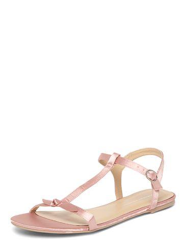 Dorothy Perkins Blush 'fringe' Bow Sandals