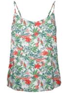 *vero Moda White Floral Print Camisole Top