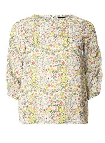 Dorothy Perkins Ditsy Floral Puff Top