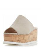 Dorothy Perkins *head Over Heels By Dune 'kezzia' Grey Wedge Sandals