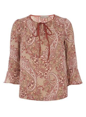 Dorothy Perkins *vero Moda Pink Paisley T-shirt