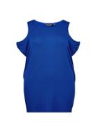 Dorothy Perkins *dp Curve Cobalt Cold Shoulder Top