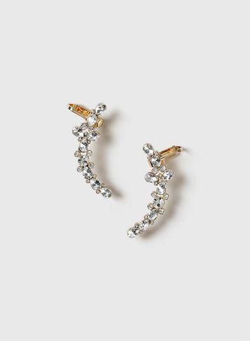 Dorothy Perkins Gold Mixed Stone Ear Cuffs