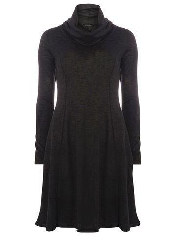 Dorothy Perkins Black Cowl Neck Dress