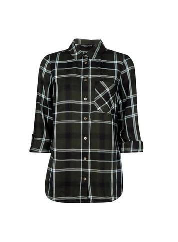 Dorothy Perkins Khaki Check Shirt