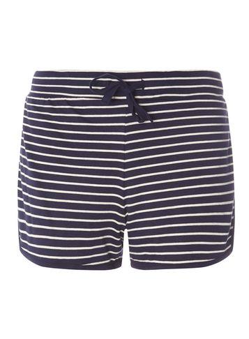Dorothy Perkins Navy Stripe Jersey Shorts