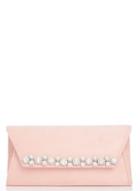 Dorothy Perkins *quiz Pink Pearl Diamante Clutch Bag