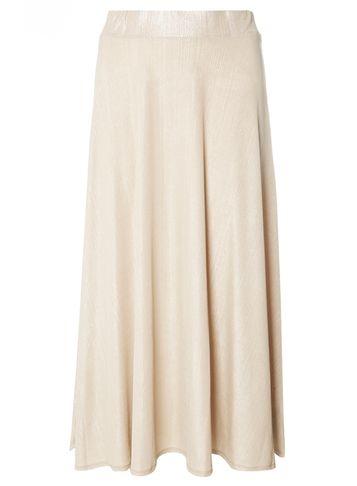 Dorothy Perkins Petite Gold Shimmer Maxi Skirt