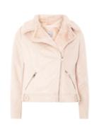 Dorothy Perkins Petite Pink Shearling Jacket