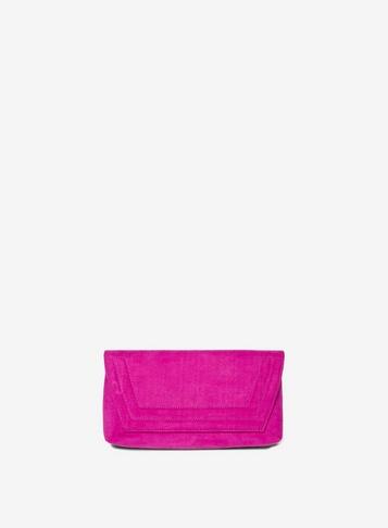 Dorothy Perkins Magenta Envelope Panel Clutch