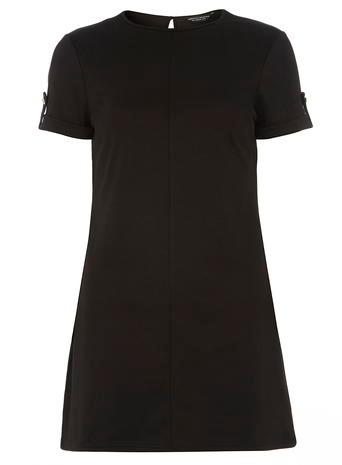Dorothy Perkins Black Roll Neck Tunic