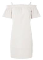 Dorothy Perkins *noisy May Blush Cold Shoulder Shift Dress