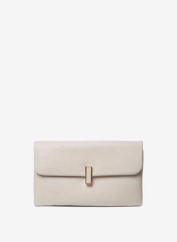 Dorothy Perkins Grey Twistlock Clutch Bag