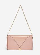 Dorothy Perkins Blush Panel Clutch Bag