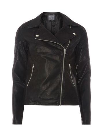 Dorothy Perkins *tall Diamond Stitch Biker Jacket