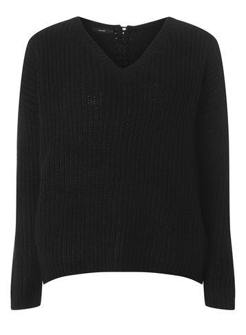 Dorothy Perkins *vero Moda Black Ladder Back Jumper
