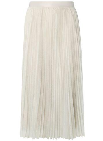 Dorothy Perkins *luxe Nude Plisse Midi Skirt