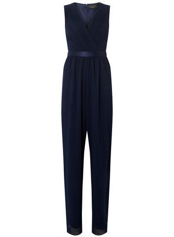 Dorothy Perkins *showcase Navy 'holly' Jumpsuit