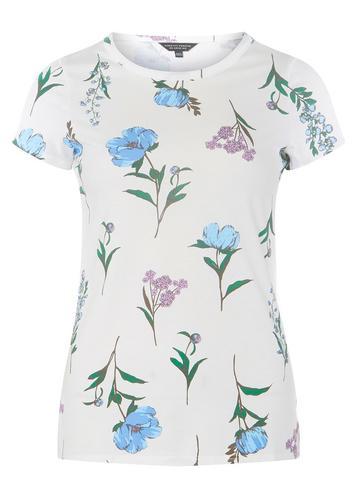 Dorothy Perkins Ivory Floral T-shirt