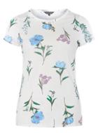 Dorothy Perkins Ivory Floral T-shirt