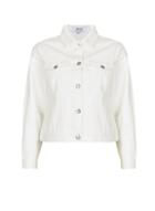 Dorothy Perkins Petite Ecru Denim Jacket