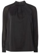 Dorothy Perkins Black Cut Out Long Sleeve Top