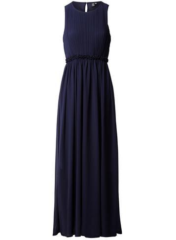 Dorothy Perkins *izabel London Navy Ruched Maxi Dress