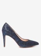 Dorothy Perkins Cobalt Glitter 'emily' Court Shoes