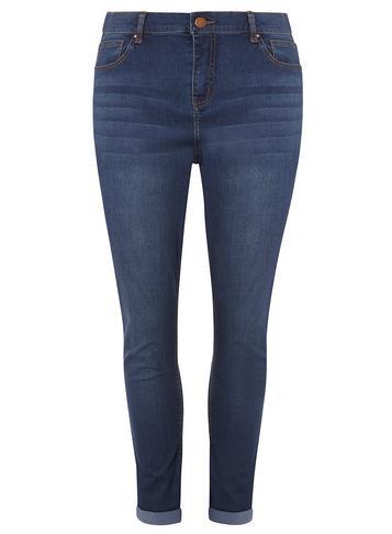 Dorothy Perkins Dp Curve Mid Wash Boyfriend Jeans