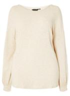 Dorothy Perkins *dp Curve Beige Batwing Soft Touch Top