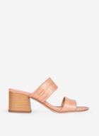 Dorothy Perkins Pink Boa Double Strap Sandals