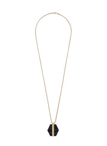 Dorothy Perkins Hexagon Pendant Necklace