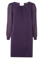 Dorothy Perkins *billie & Blossom Purple Trim Shift Dress