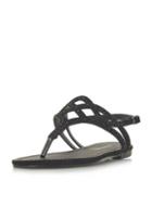 Dorothy Perkins * Black Loula Flat Sandals