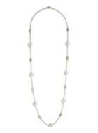 Dorothy Perkins Cream Pearl And Chain Necklace