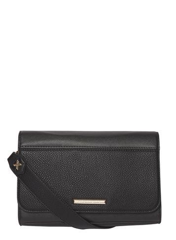 Dorothy Perkins Black Crossbody Boxy Bag