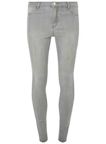 Dorothy Perkins Silver Grey Frankie Super Skinny Jeans
