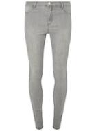 Dorothy Perkins Silver Grey Frankie Super Skinny Jeans