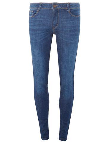 Dorothy Perkins Midwash 'bailey' Ultra Stretch Skinny Jeans