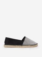 Dorothy Perkins Wide Fit Black Cindy Espadrilles