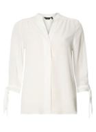 Dorothy Perkins Ivory Tie Cuff Shirt