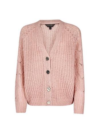 Dorothy Perkins Blush Boxy Stitch Cardigan