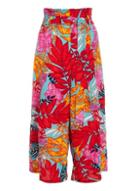 *quiz Multi Colour Tropical Print Culotte Trousers