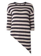 Dorothy Perkins *only Multi Coloured Asymmetric Stripe Jumper