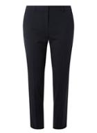 Dorothy Perkins Navy Ankle Grazer Trousers