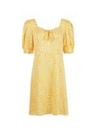 Dorothy Perkins *yellow Ditsy Print Tea Dress