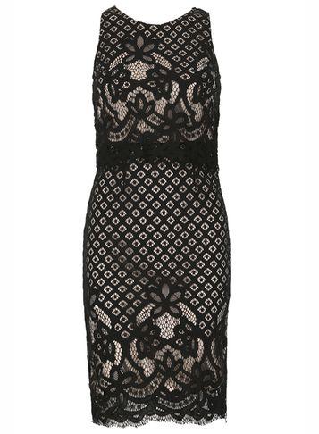Dorothy Perkins *izabel London Black Lace Dress
