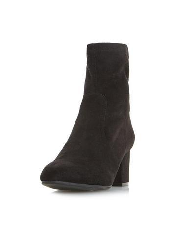 Dorothy Perkins *head Over Heels By Dune Black 'olga' Ankle Boots