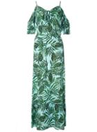 Dorothy Perkins *tall: Leaf Print Maxi Dress